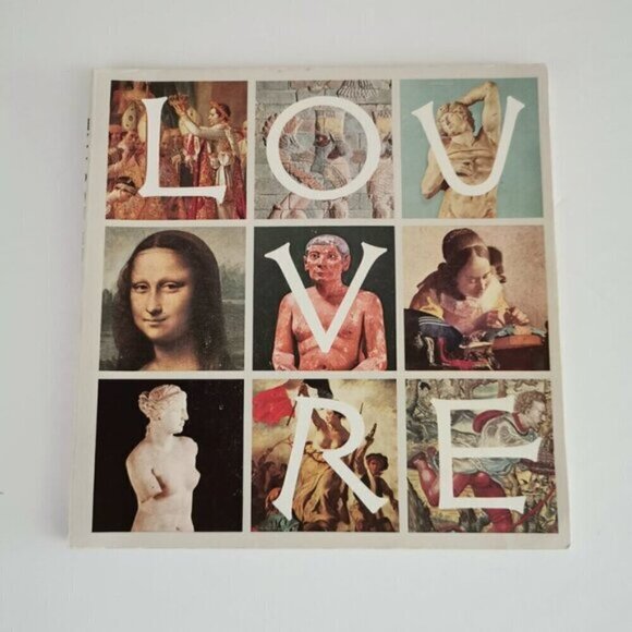 Le Louvre Museum Guide Book FRENCH Vintage 1986 Paris France Art Gallery - Picture 3 of 11